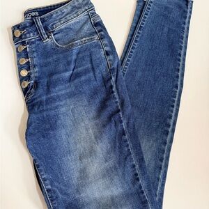 Maurices High Rise Blue Jeans